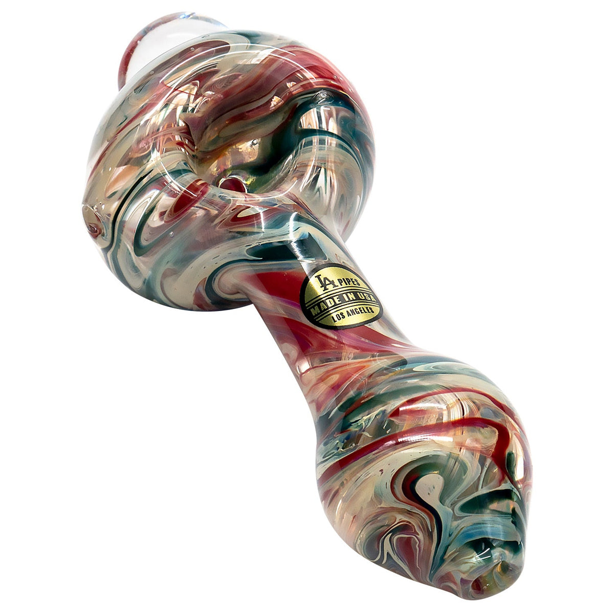 LA Pipes - "Primordial Ooze" Glass Spoon Pipe