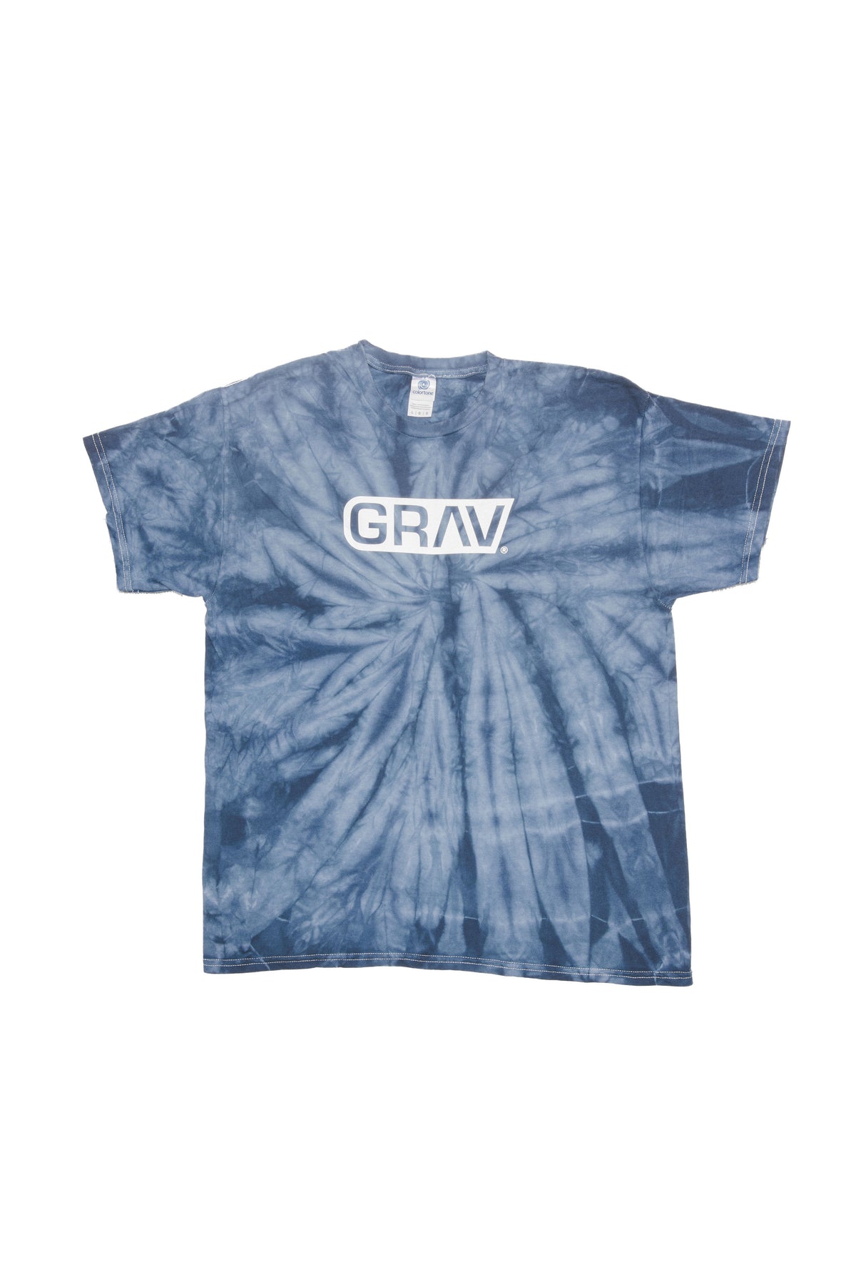 GRAV® > Tie-Dye T-Shirt - Navy
