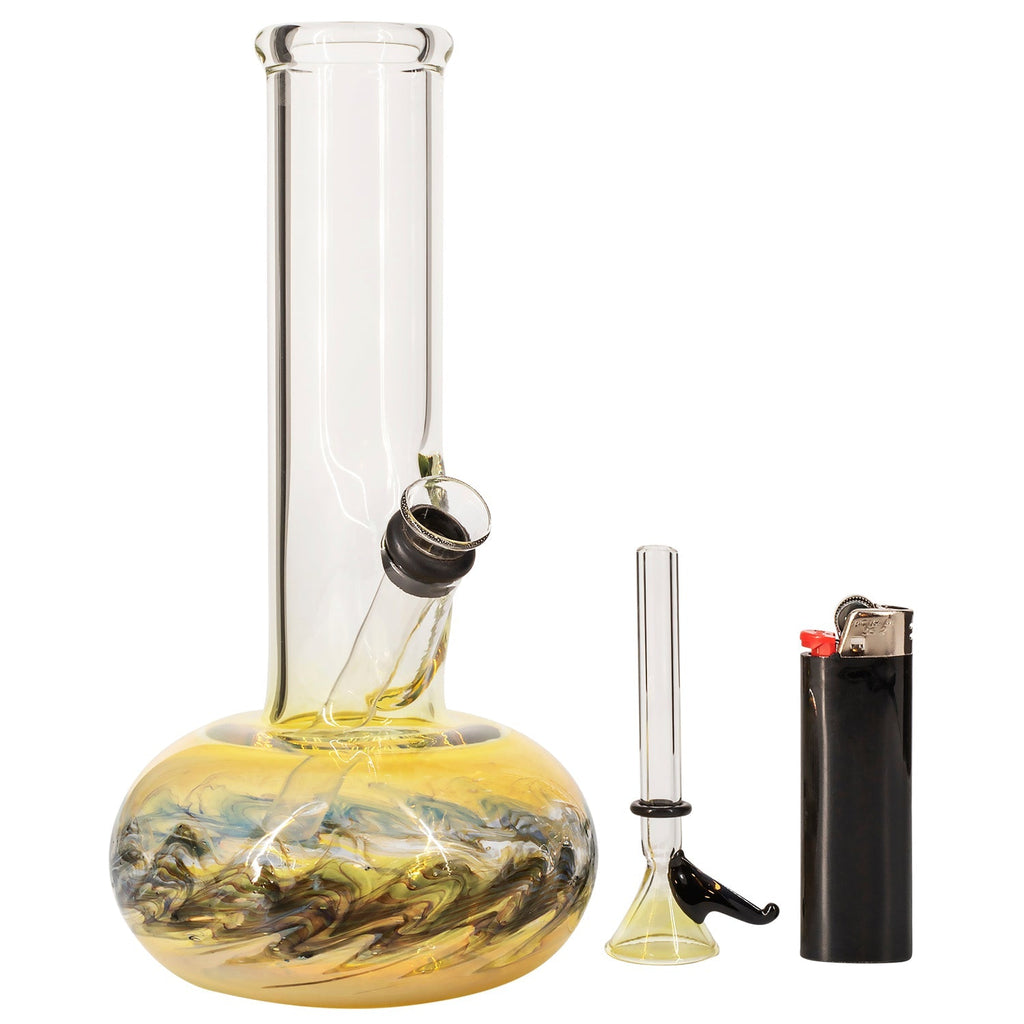 LA Pipes - "Smoke Signals" Buoy Fumed Base Bong