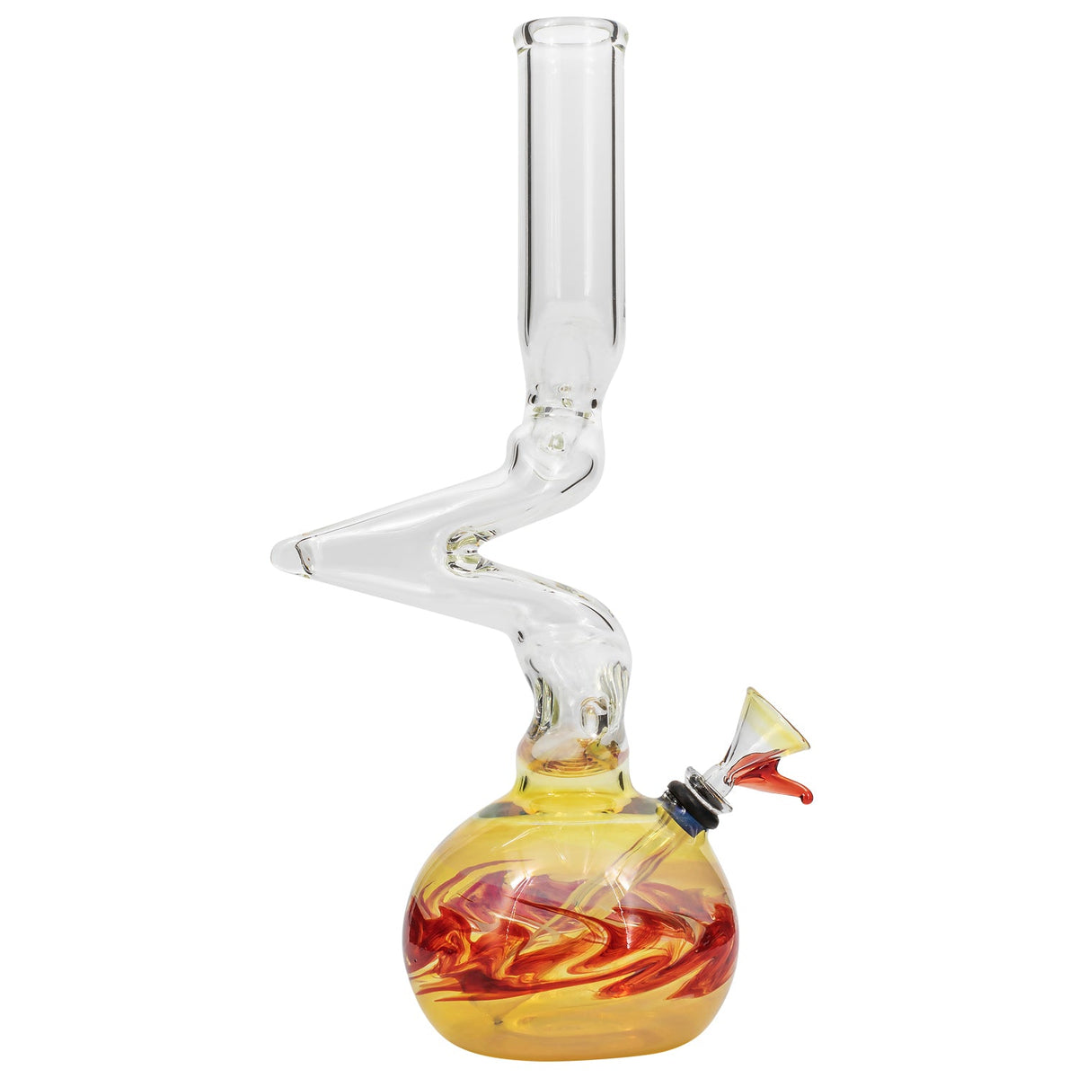 LA Pipes - "Switchback" Bubble Base Bong