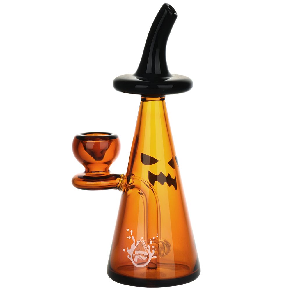 Pulsar ~Witching Season Glass Bubbler - 6.5"