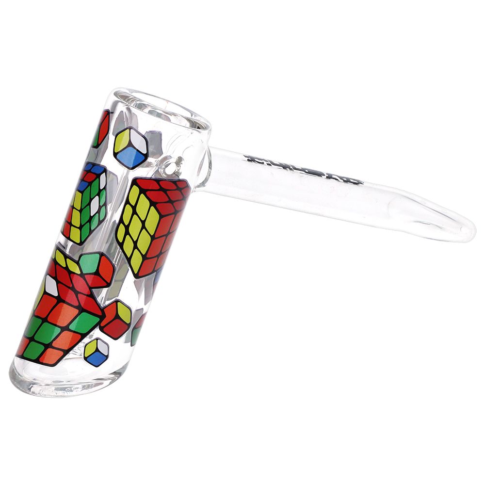 Pulsar ~ Design Series Hammer Glass Bubbler | 8"
