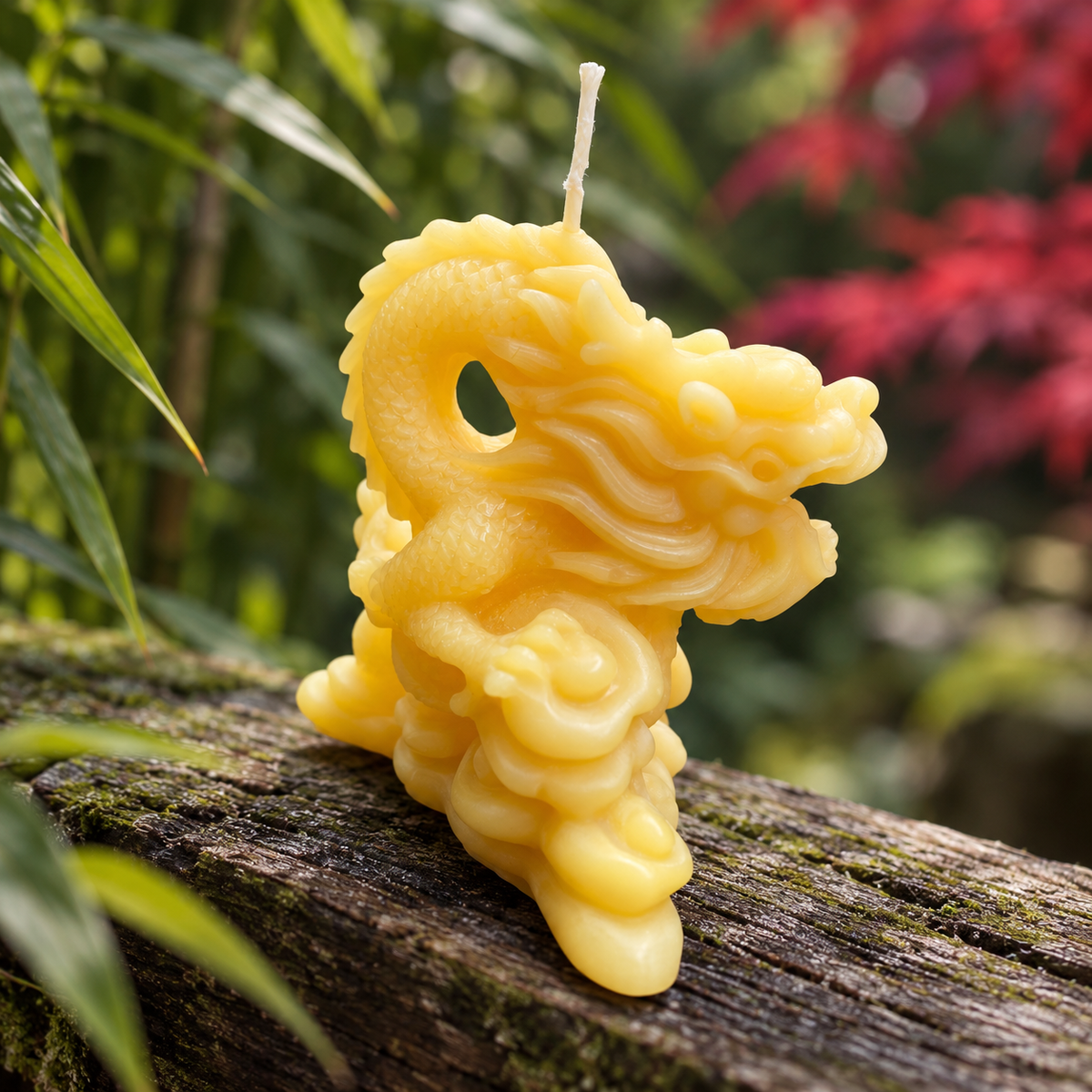 Dragon Beeswax Candle