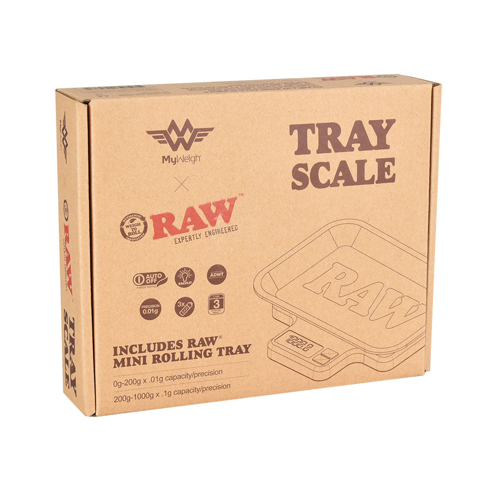 RAW - X My Weigh Tray Scale - 1000g / Variable Precision