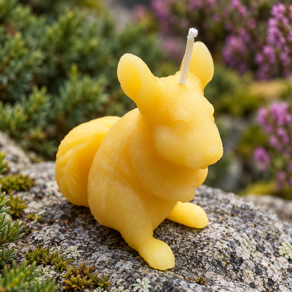 Chinchilla Beeswax Candle