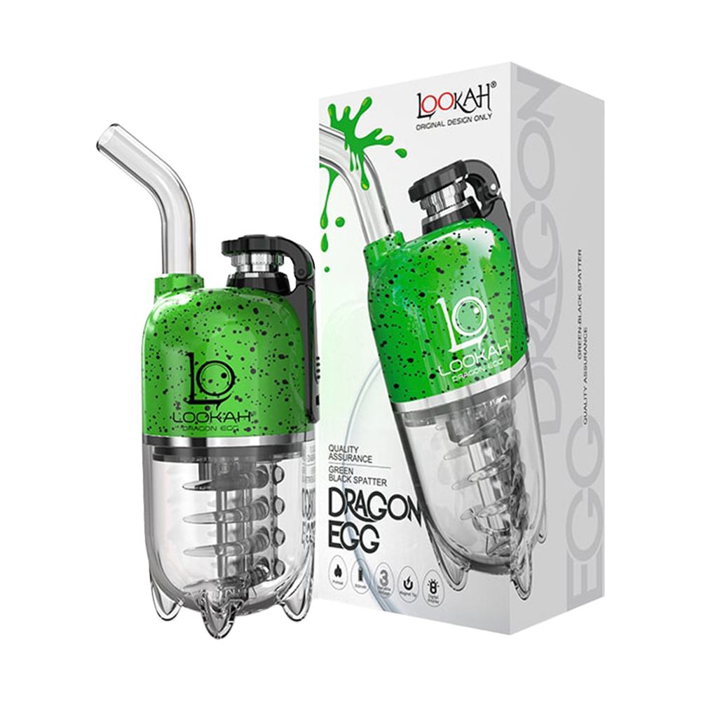 Lookah ~ Dragon Egg eRig Bubbler | Spatter Edition | 950mAh