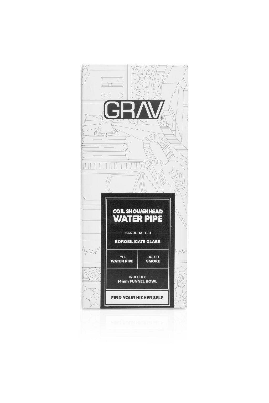 GRAV® > Smoke Coil Shower Head Water Pipe