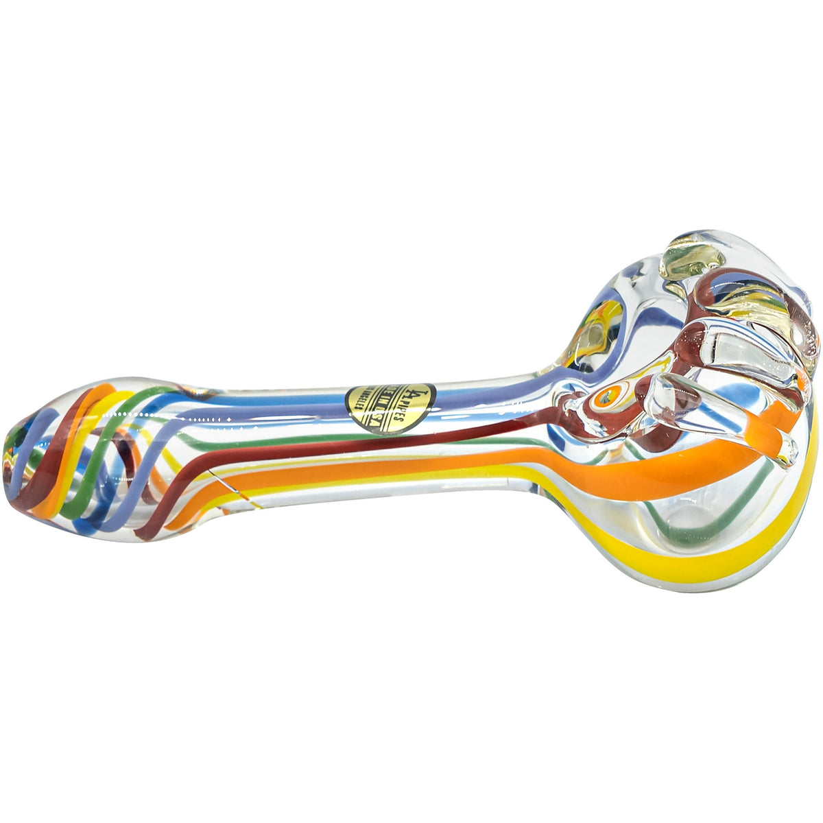 LA Pipes - Rainbow Ripper Spoon Pipe