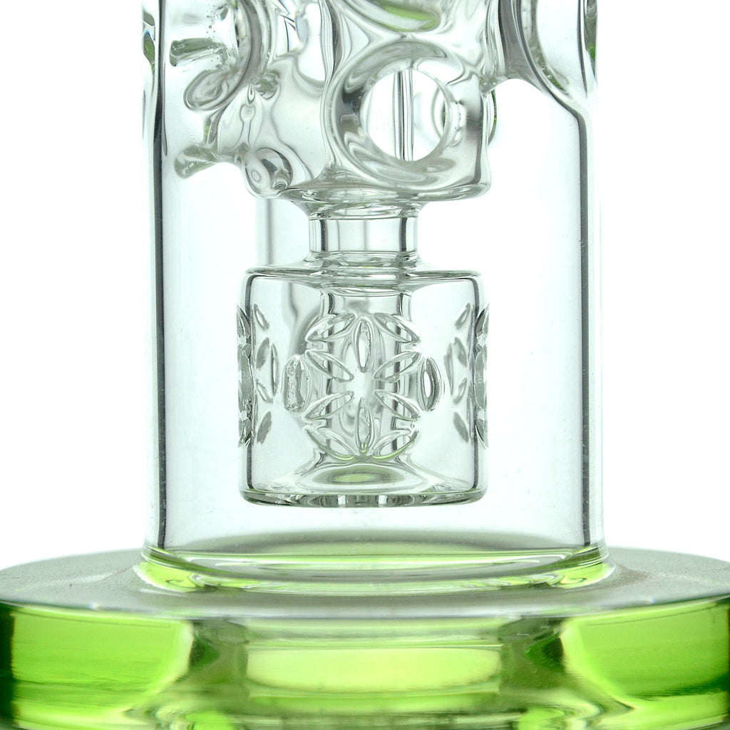 Calibear - Nebula Seed of Life Percolator Dab Rig