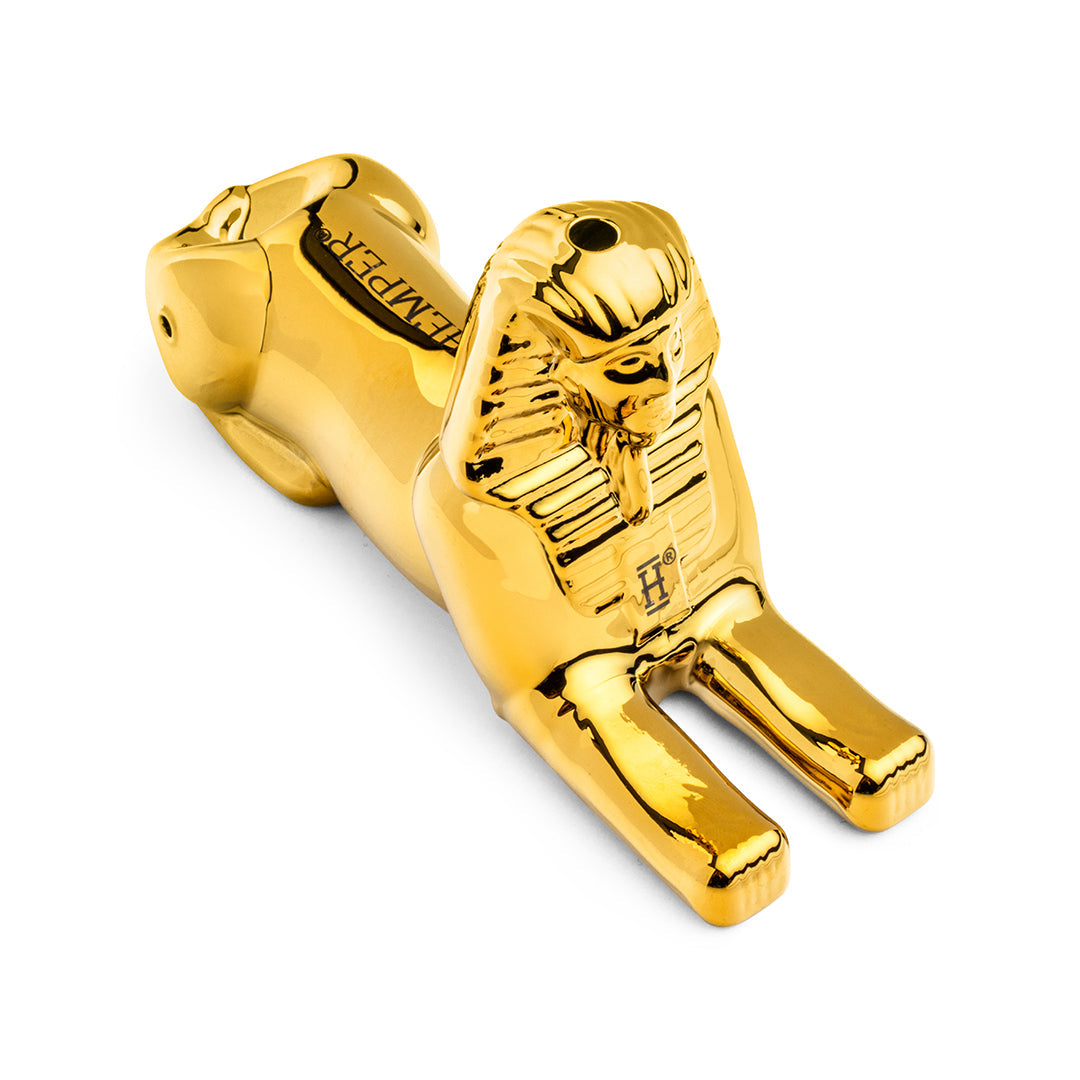 HEMPER -  Egypt Sphinx Glass Hand Pipe