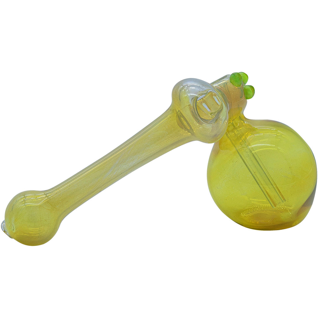 LA Pipes - "Silver Sidecar" Fumed Hammer Sidecar Pipe (Various Colors)