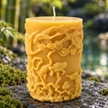 Wind + Crane Beeswax Pillar