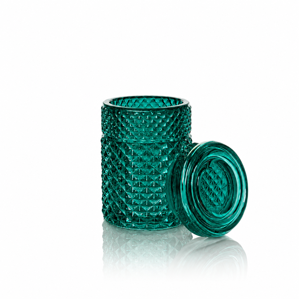 Jane West ~ Twenties Collection Jar | Teal