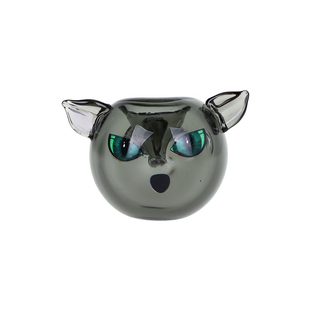 Pulsar - 3CT BUNDLE - Pulsar Black Cat Glass Hand Pipe - 5"
