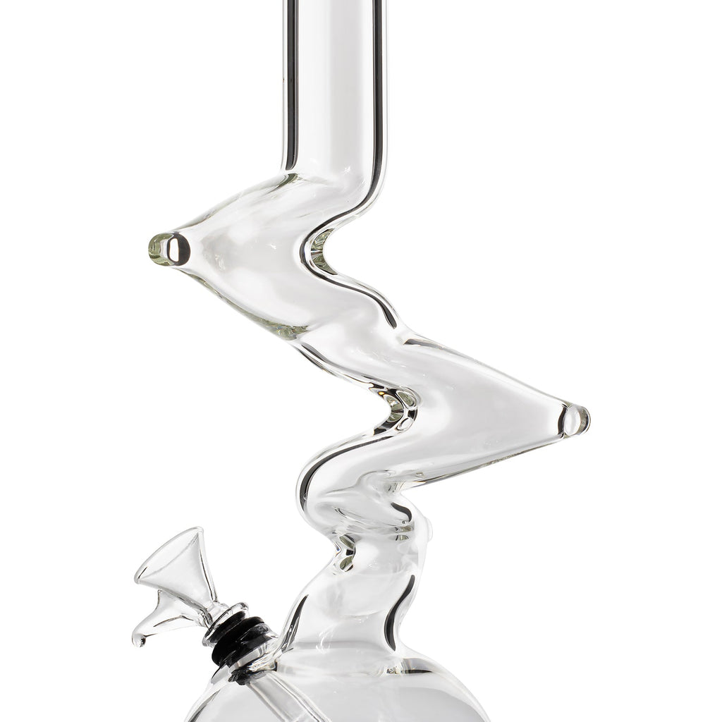 LA Pipes - "Jacob's Ladder" Crystal Clear Zong Bong