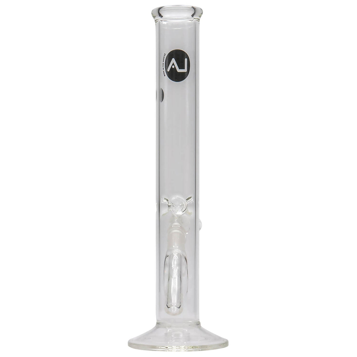 LA Pipes - 12" Clear Straight Shot Bong