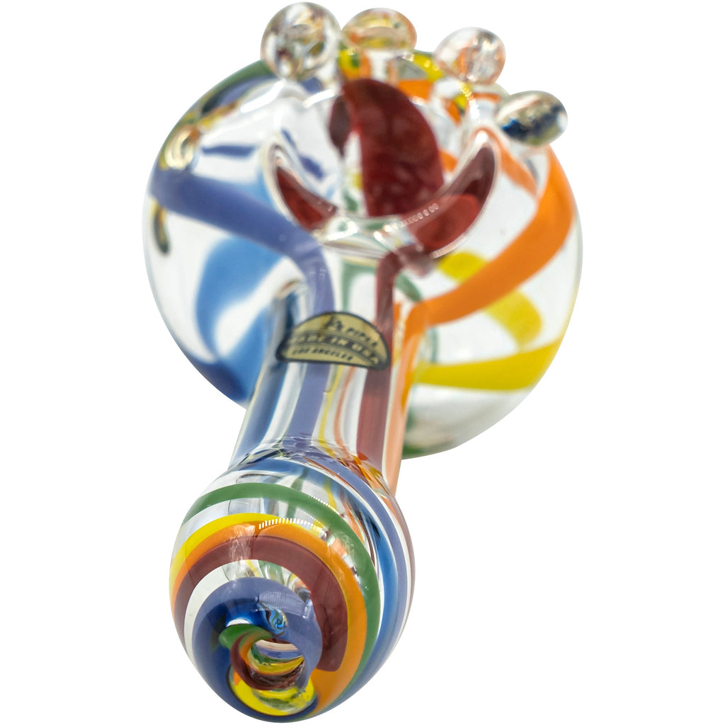 LA Pipes - Rainbow Ripper Spoon Pipe