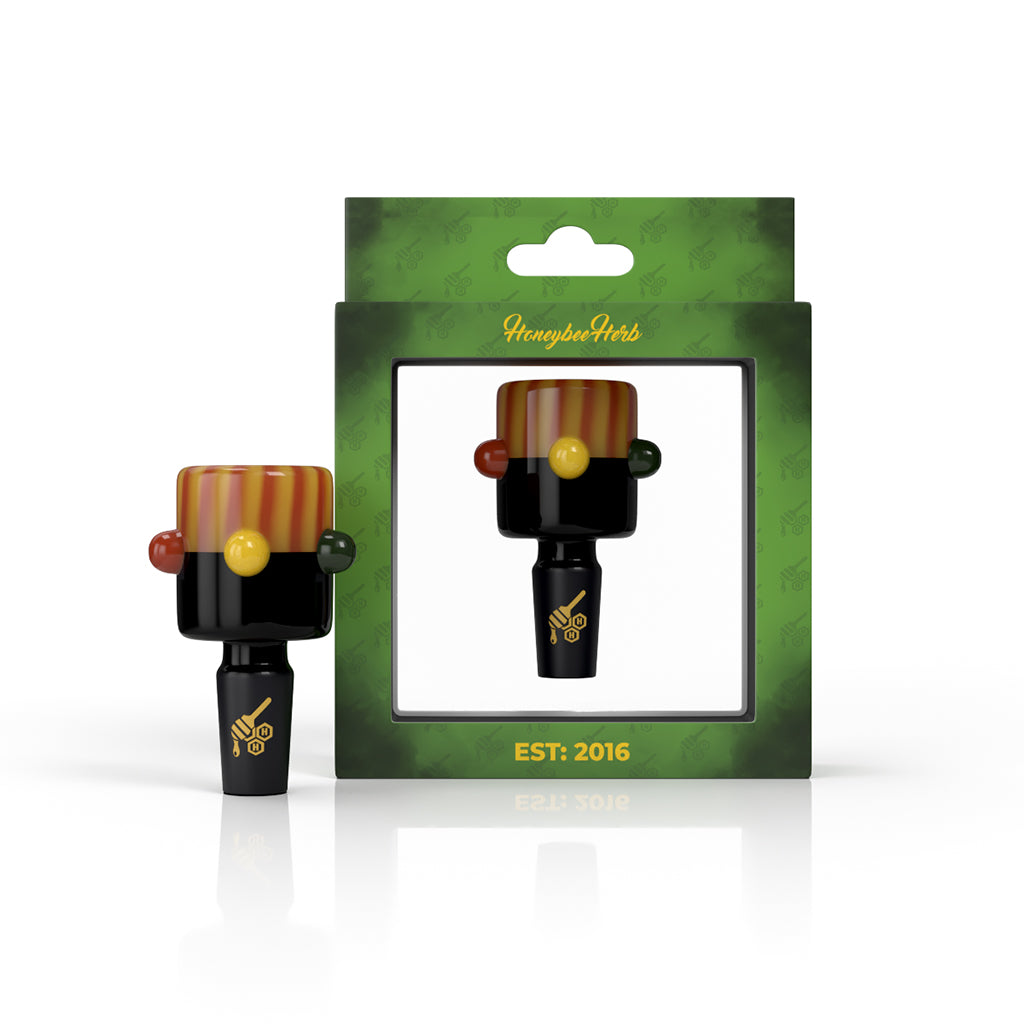 Honeybee Herb ~ CANDY FLAME HEAD BONG BOWL