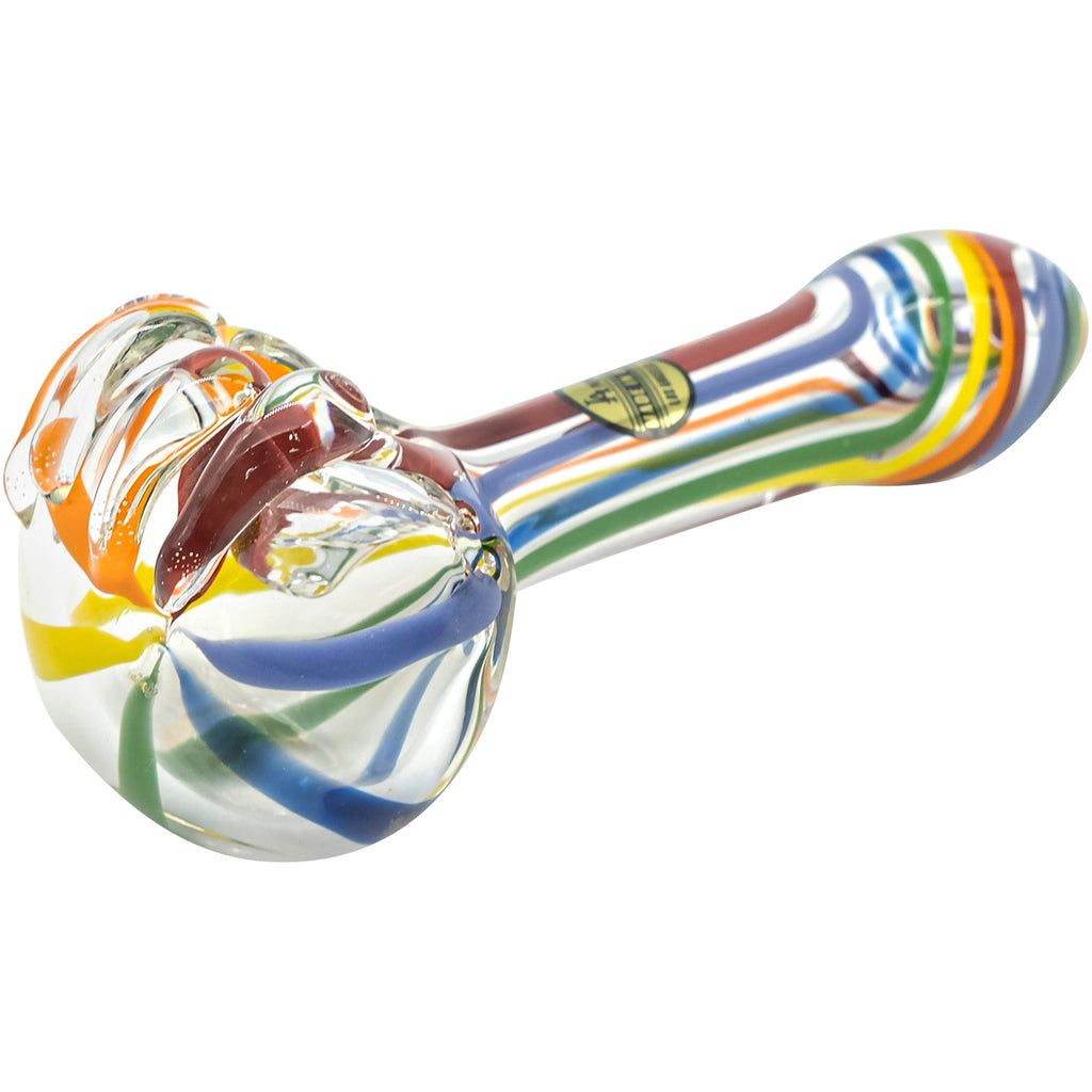 LA Pipes - Rainbow Ripper Spoon Pipe