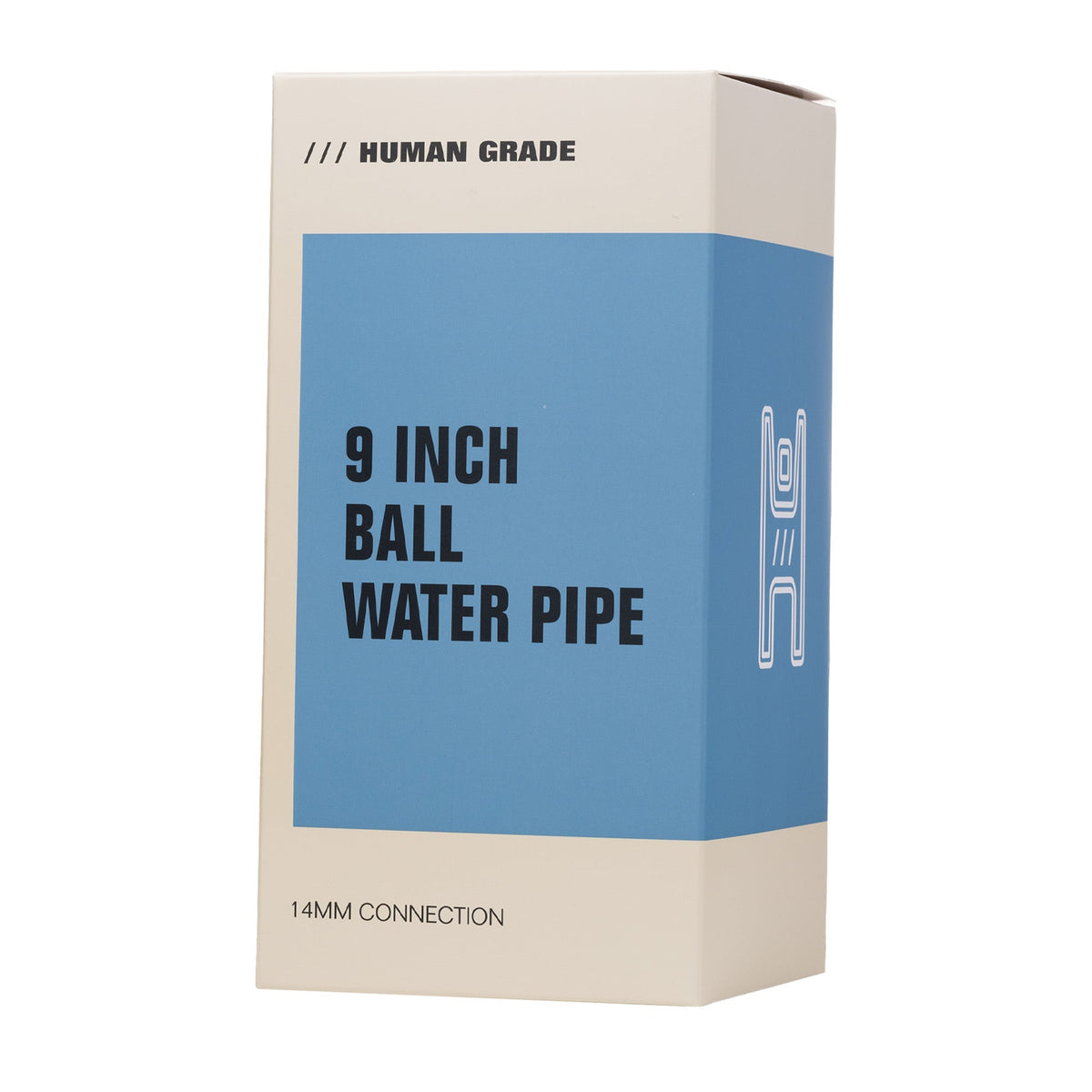 Human Grade - 9" Ball Water Pipe