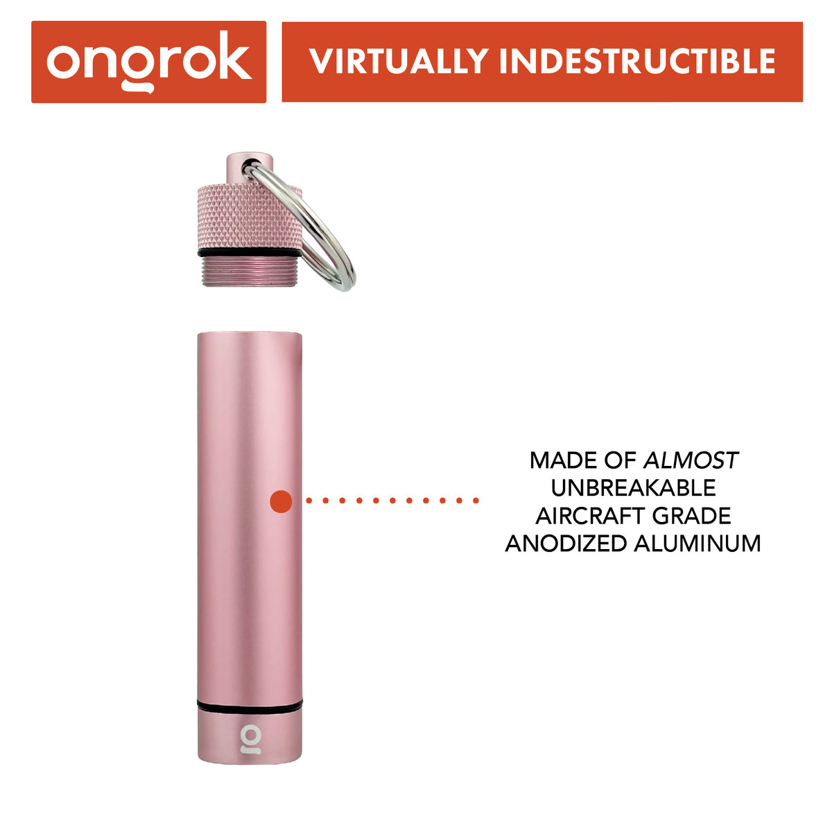 Ongrok - Aluminum Storage Keychain