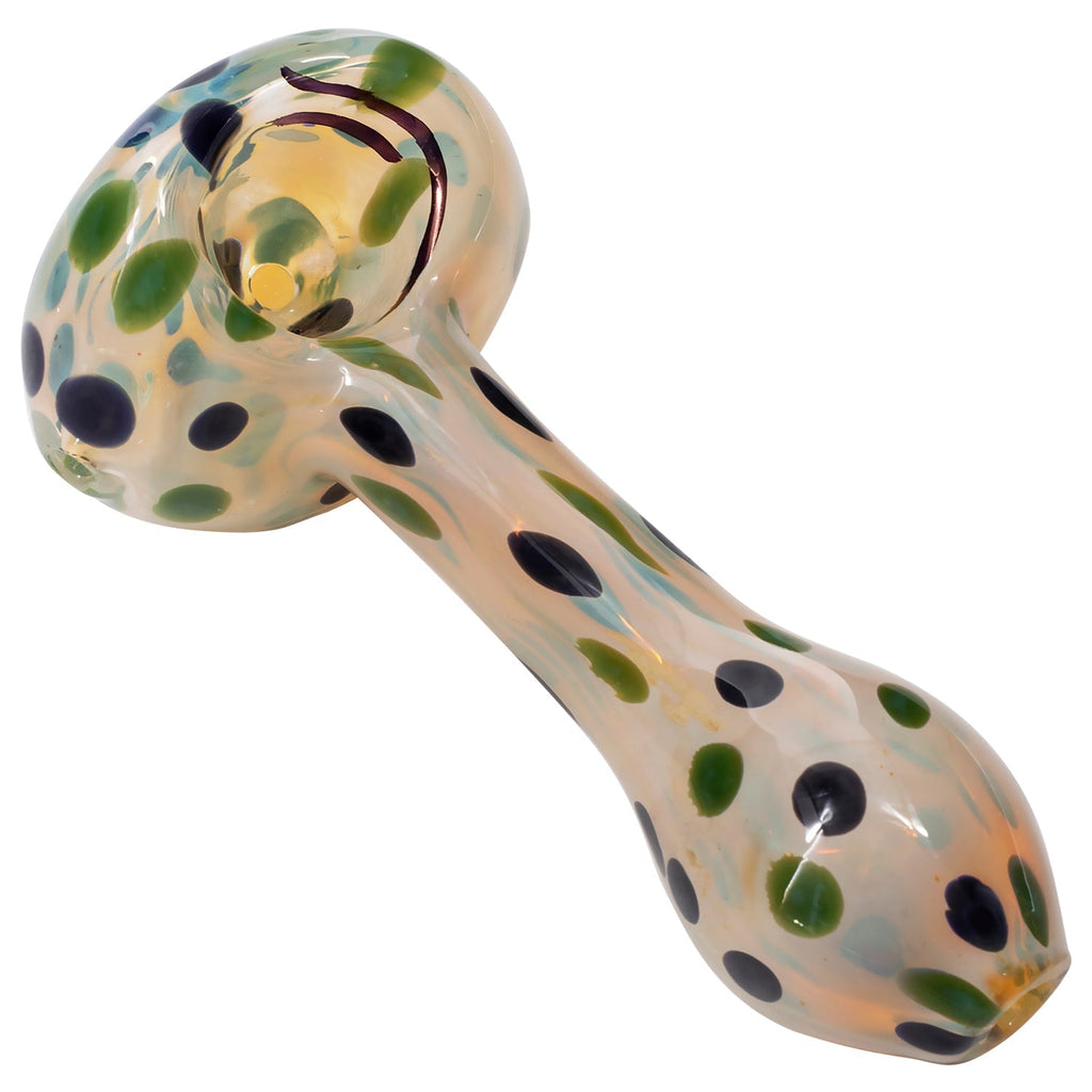 LA Pipes - Polka Dot Glass Spoon Pipe