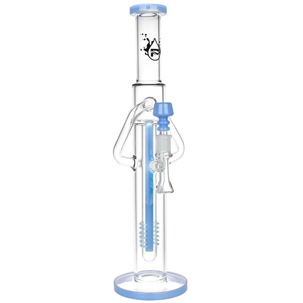 Pulsar ~ Deep Pocket Tube Recycler Water Pipe | 16" | 14mm F