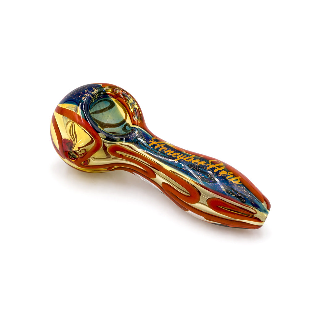 Honeybee Herb ~ INSIDE OUT DICHRO HAND PIPE SPOON