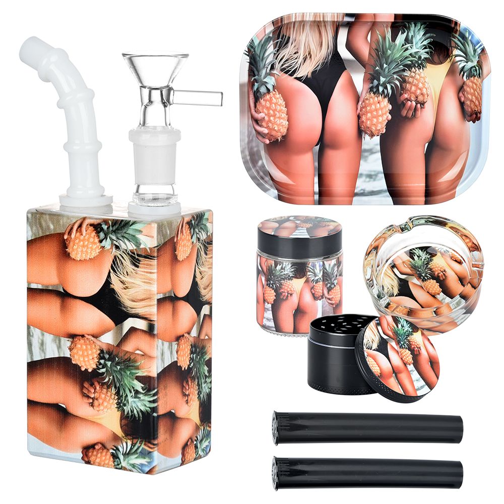 Pulsar ~ Design Series Juicebox Water Pipe Smoker's Travel Kit