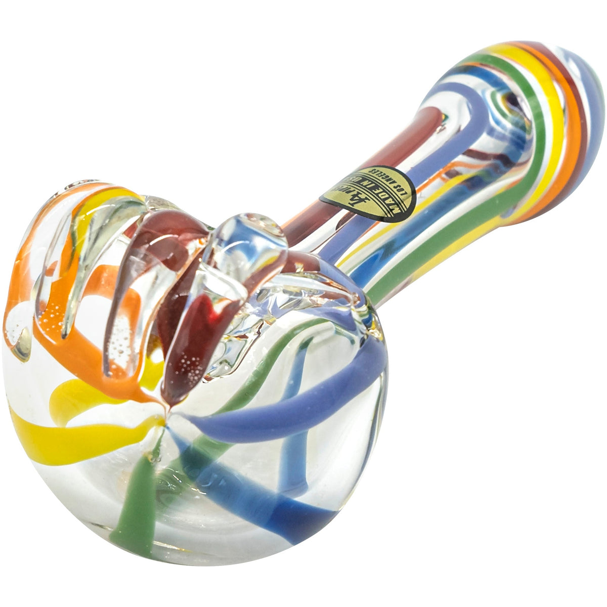 LA Pipes - Rainbow Ripper Spoon Pipe