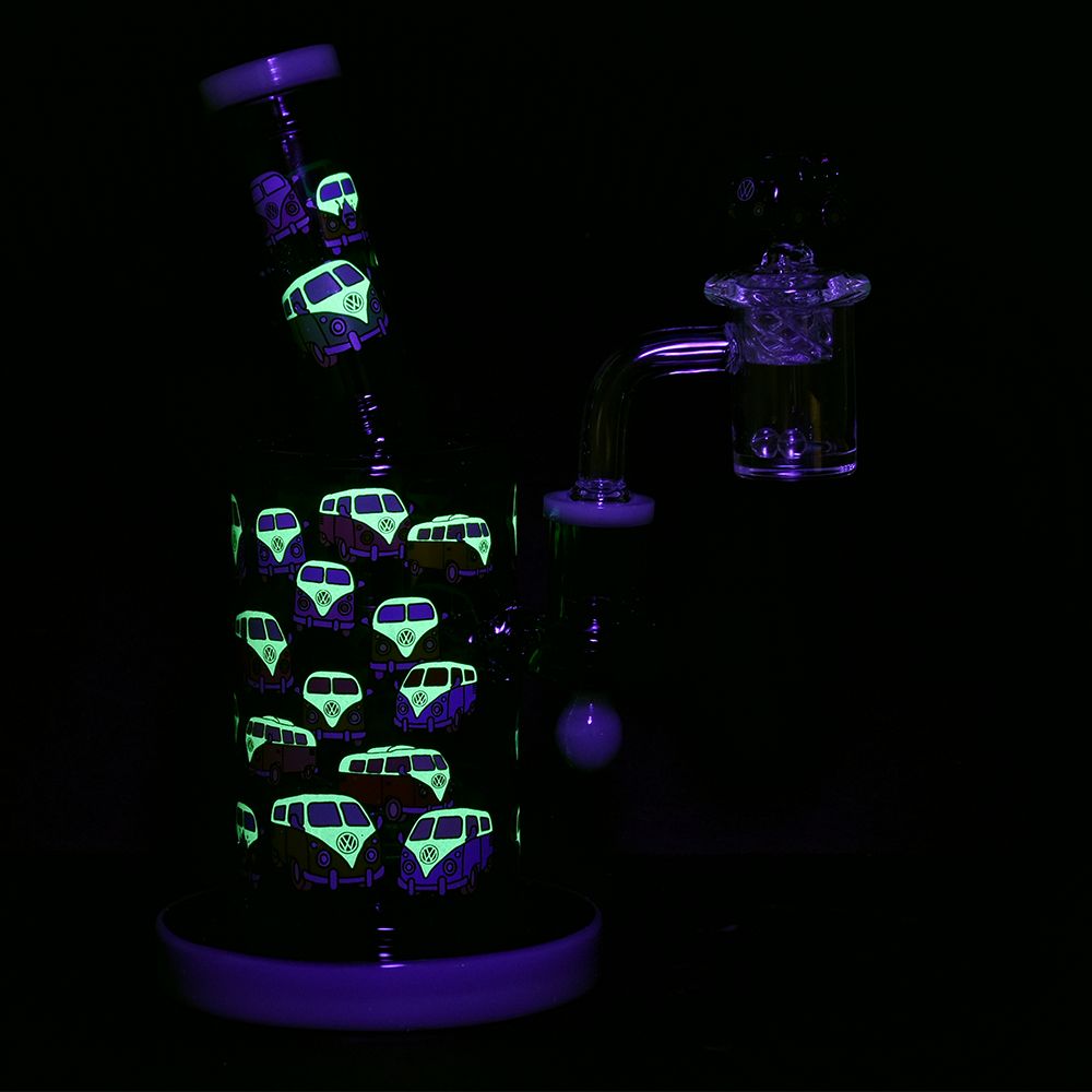 Pulsar ~ Greatest Hits Series Glow Dab Rig Kit / 8" / 14mm F