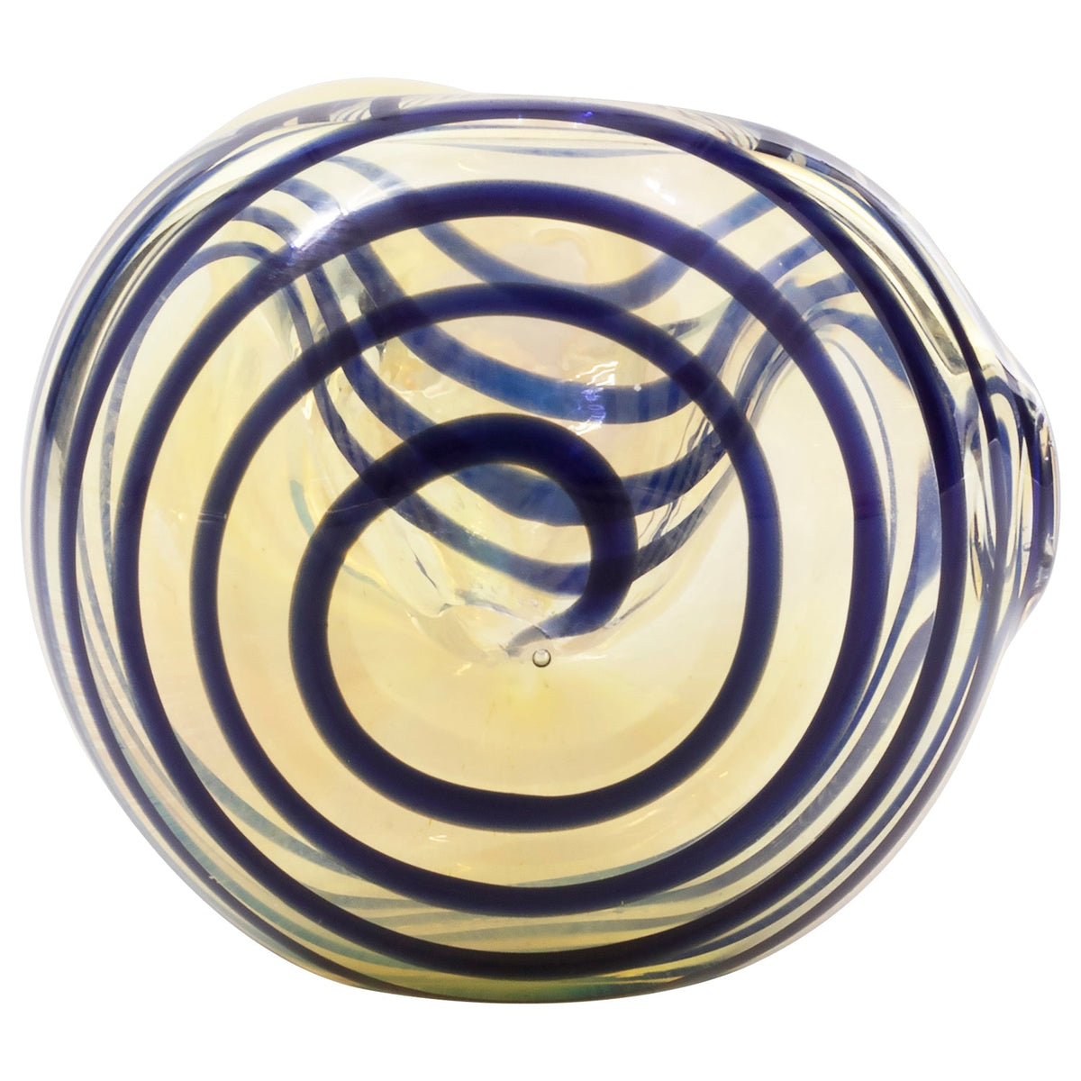 LA Pipes - Spiral-Head Color Changing Glass Spoon Pipe