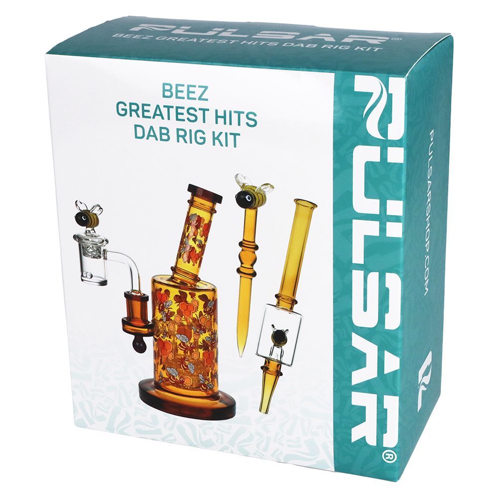 Pulsar ~ Greatest Hits Series Glow Dab Rig Kit / 8" / 14mm F