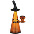 Pulsar ~Witching Season Glass Bubbler - 6.5"