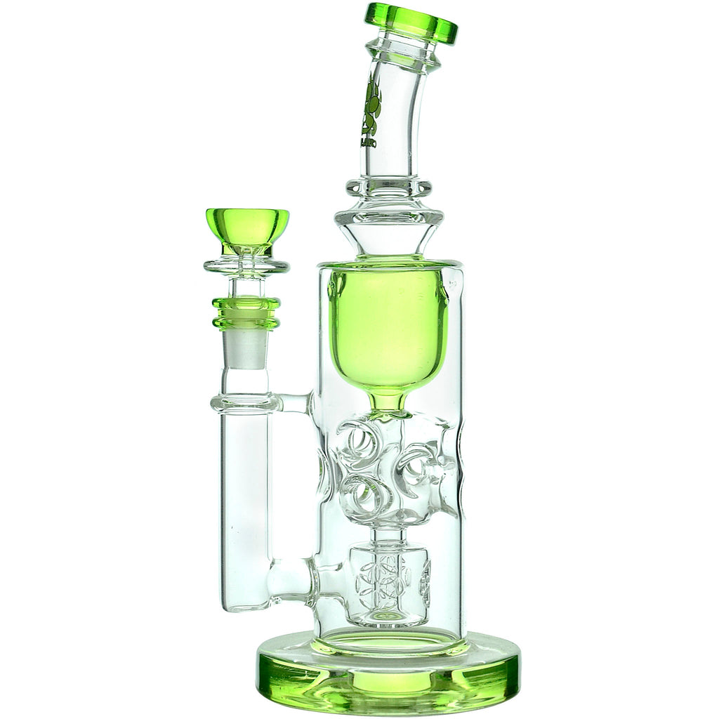 Calibear - Nebula Seed of Life Percolator Dab Rig