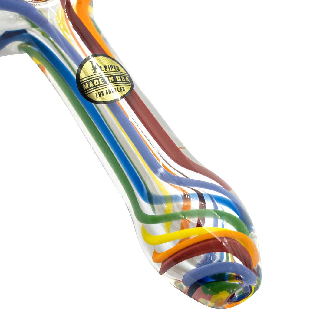 LA Pipes - Rainbow Ripper Spoon Pipe