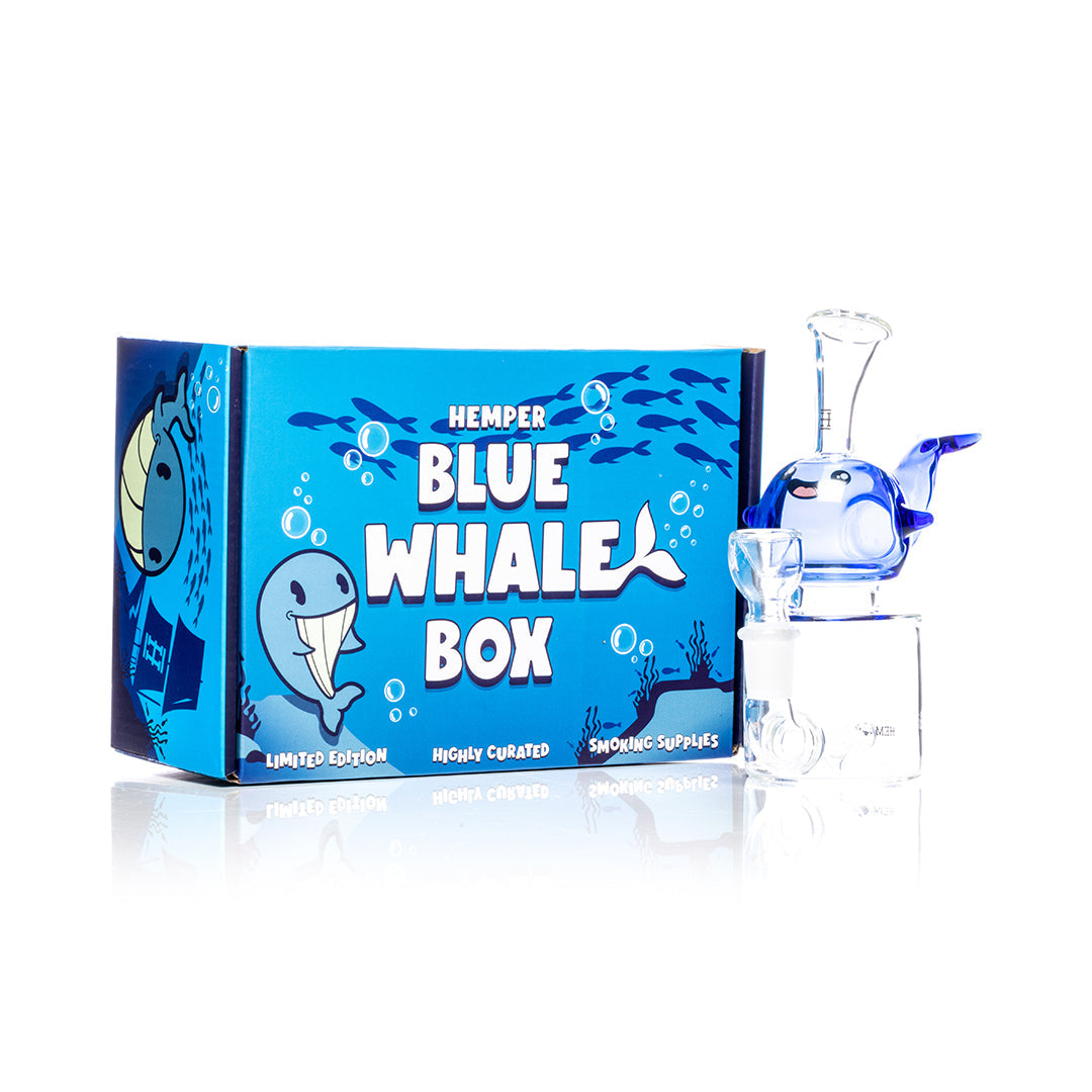 HEMPER - Blue Whale Bong 6.5"