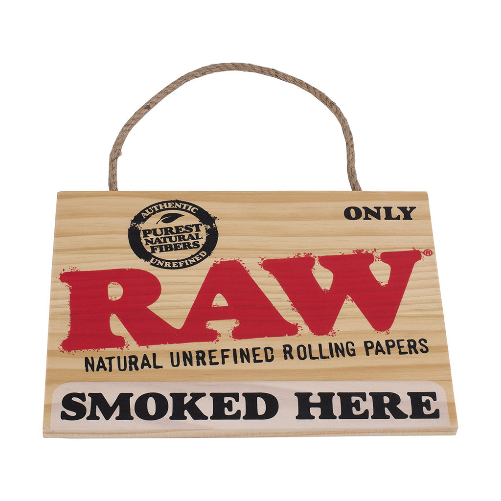 RAW - Small Wooden Sign 9X12"