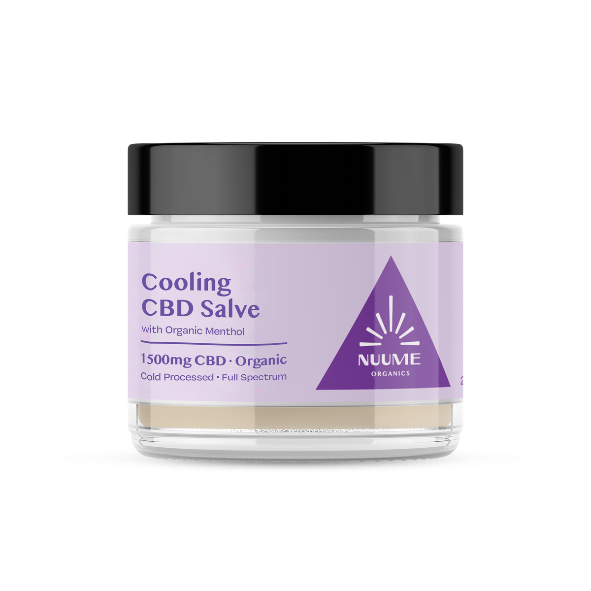 Organic CBD Cooling Salve - Extra Strength 1500mg - Full Spectrum