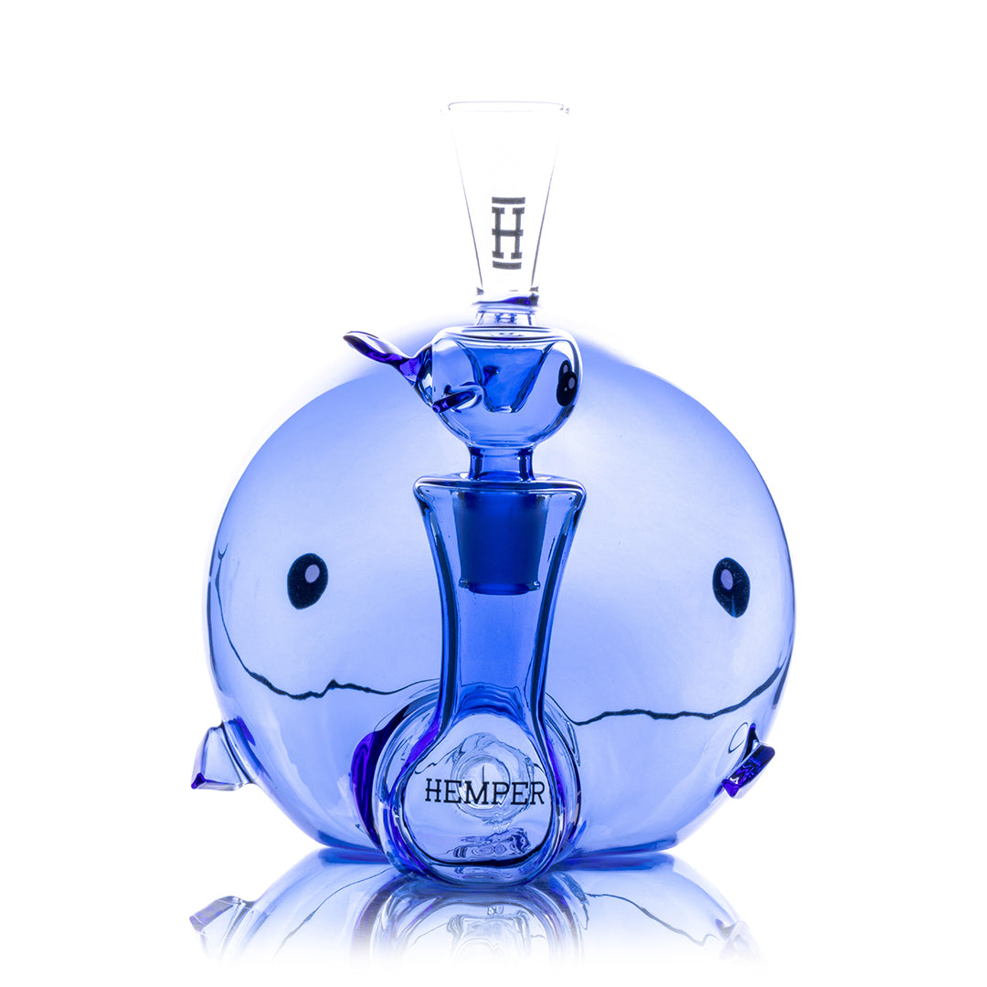 HEMPER- Blue Whale XL Bong 6.25"