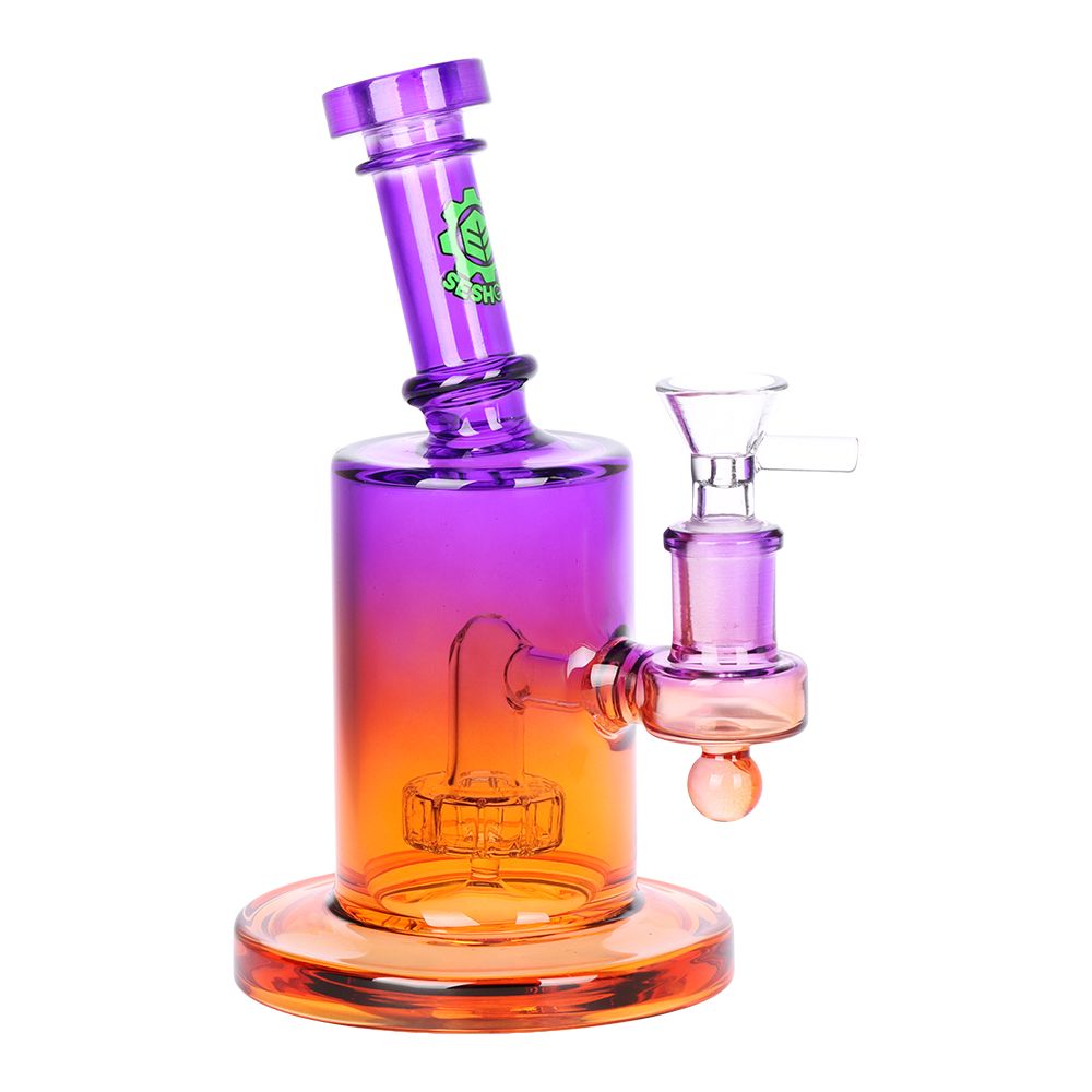 SeshGear ~Ombre Glass Water Pipe | 7.5" | 14mm F