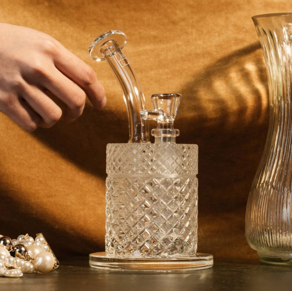 Jane West ~ Twenties Collection Water Pipe | Clear