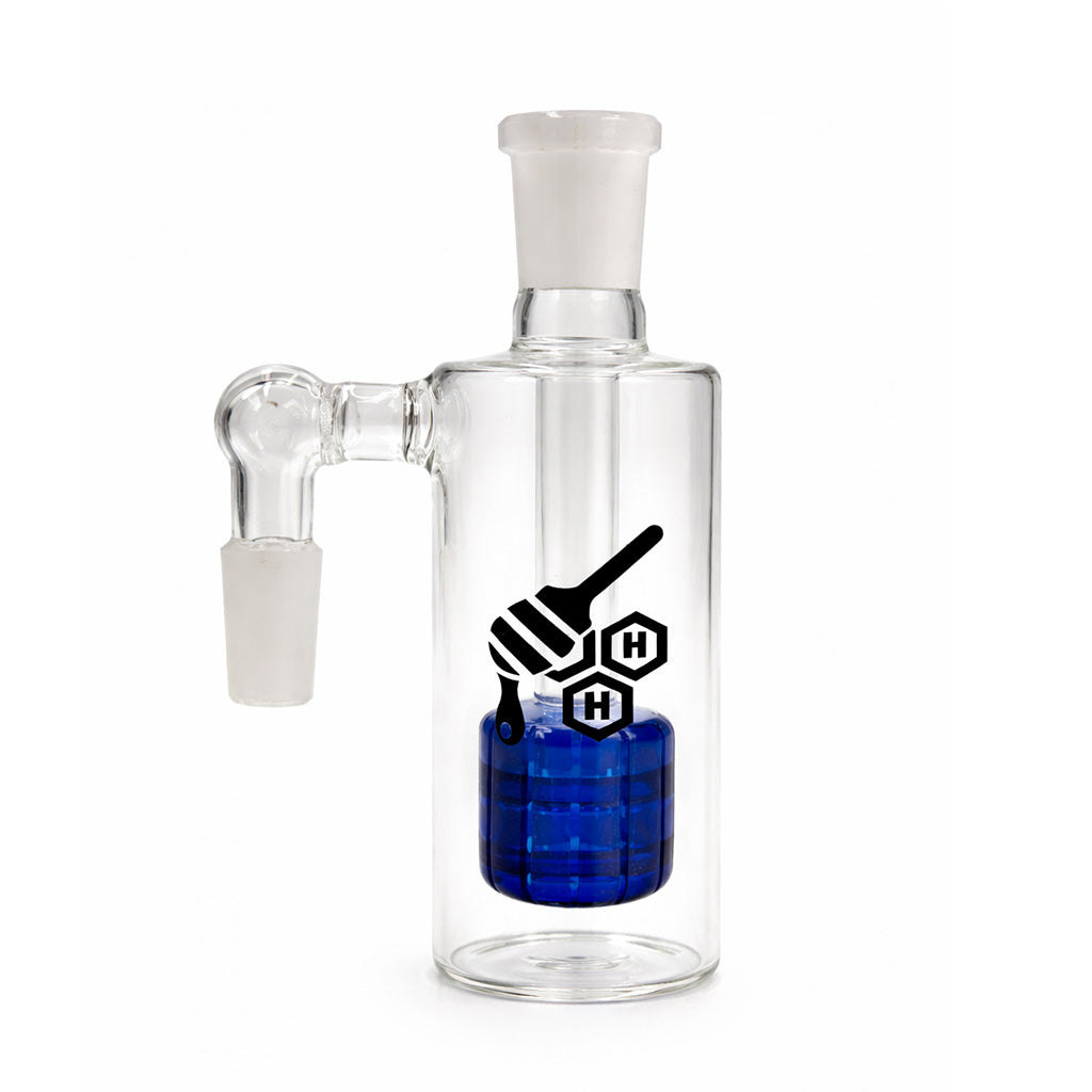 Honeybee Herb ~ MATRIX PERC GLASS CYLINDER ASH CATCHER