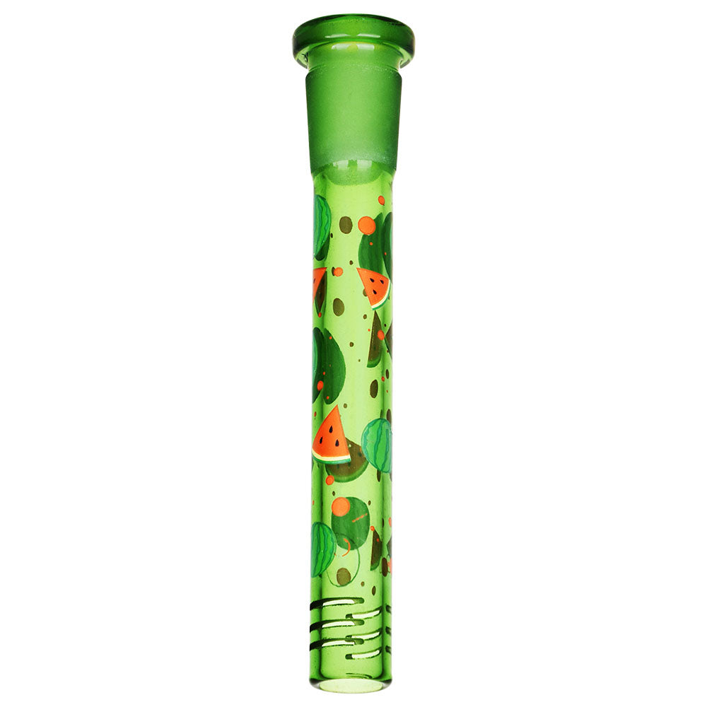 Pulsar ~ Fruit Series Watermelon Zkittles Herb Pipe Glow Duo - 10" / 14mm F