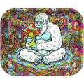 Pulsar ~ Metal Rolling Tray - Trippin' Yeti / 13"x 11"