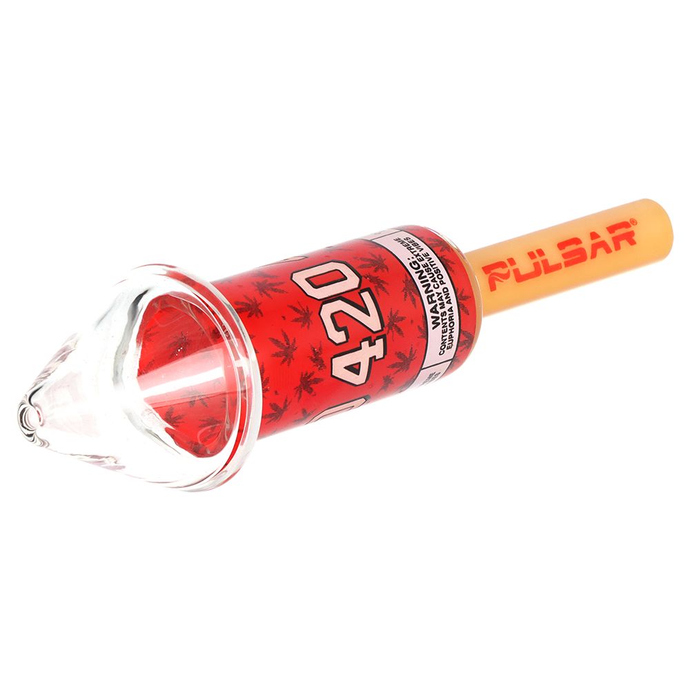 Pulsar ~ Bottle Rocket Glass Joint & Cone Holder - 6.5"