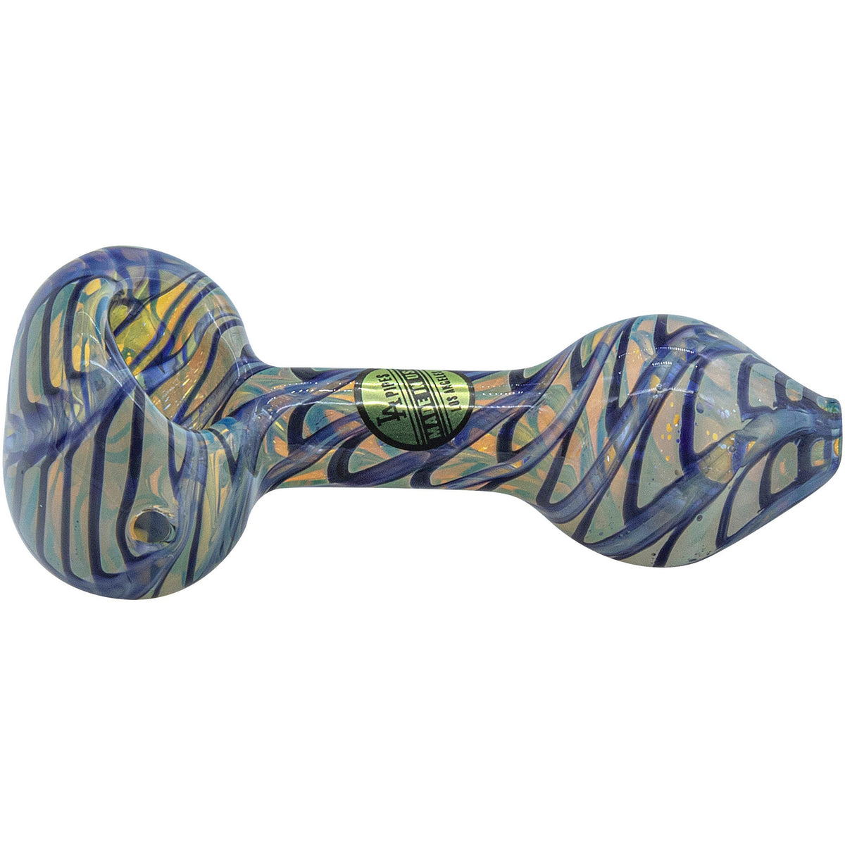 LA Pipes - "Raker" Glass Spoon Pipe