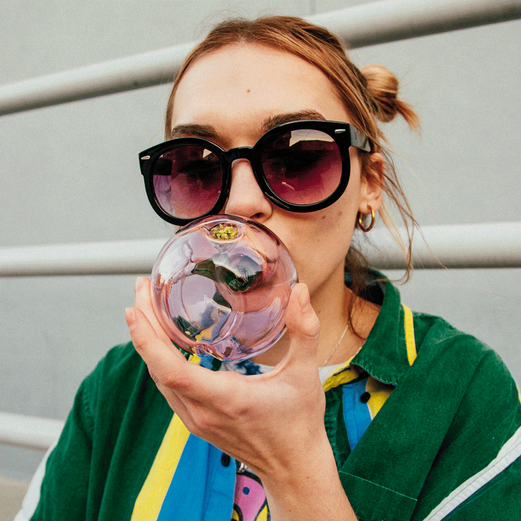 Goody Glass - Peachy Hand Pipe