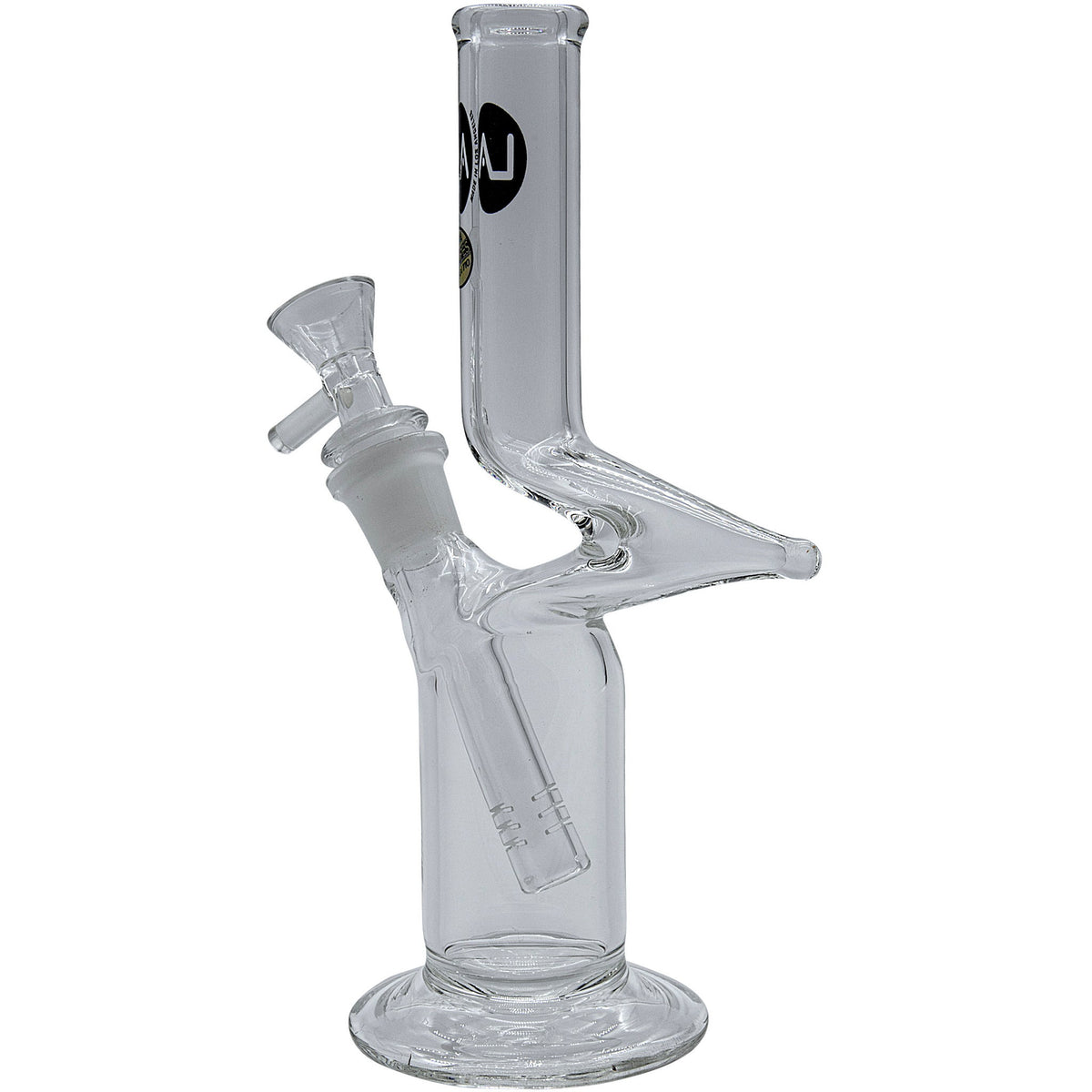 LA Pipes - "The Zig" Straight Zong Style Bong