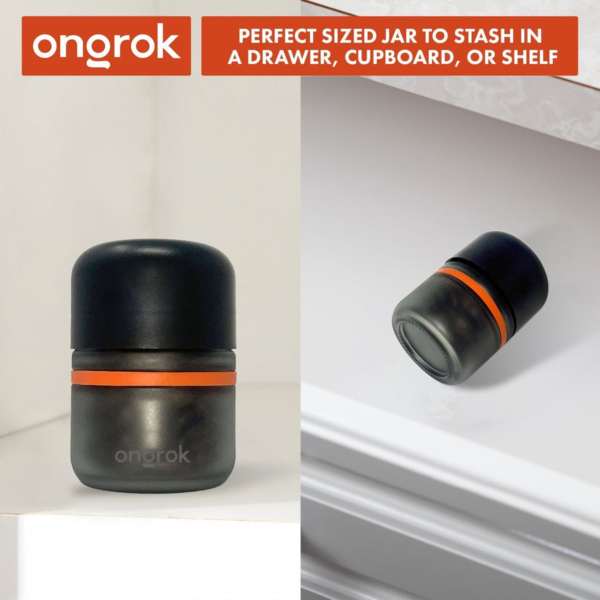 Ongrok - 80ml Child Resistant Jar | 6 Pack